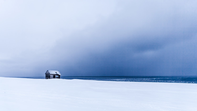 Poster Hunting cabin