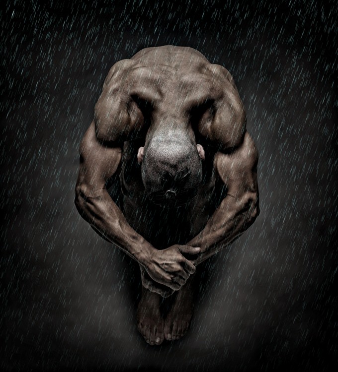 Poster Igor in the Rain II