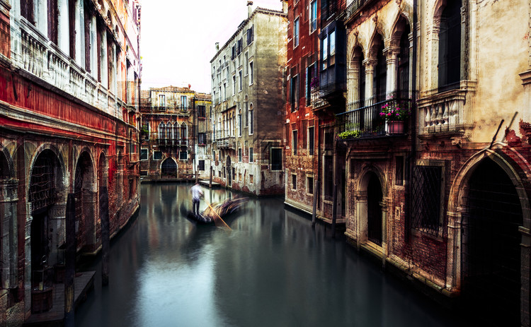 Canvas Print The Gondolier