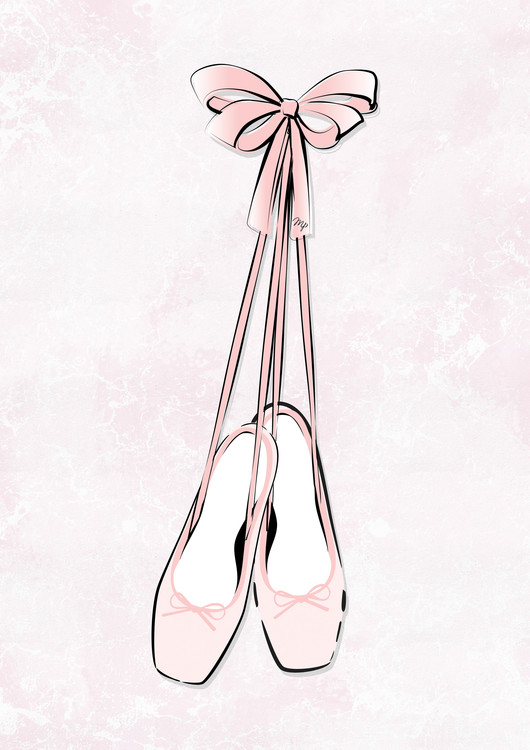 Poster Ballet Shoes