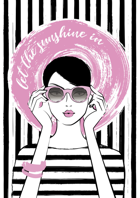 Canvas Print Sunshine girl