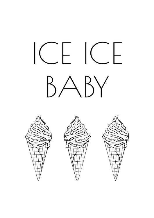 Poster Ice Baby