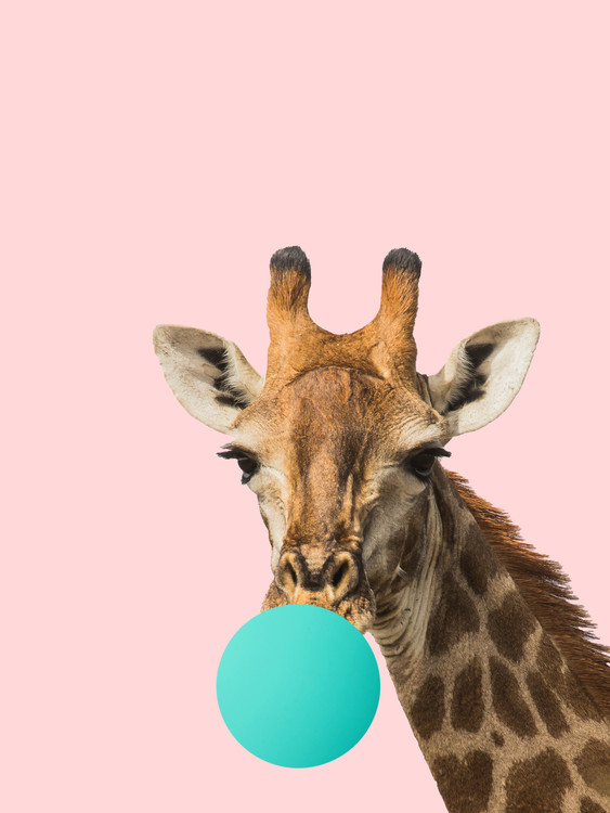 Sticker bubblegumgiraff1