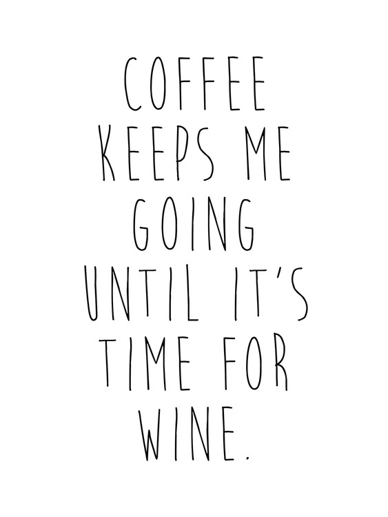 Sticker Coffee keeps me going