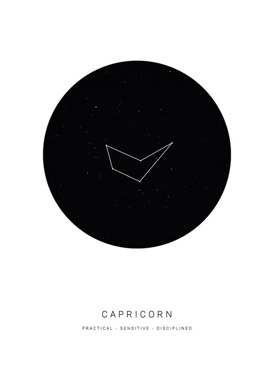 Poster horoscopecapricorn
