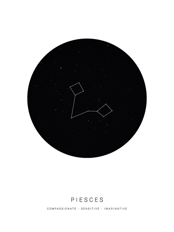 Poster horoscopepiesces