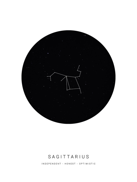 Poster horoscopesagittarius