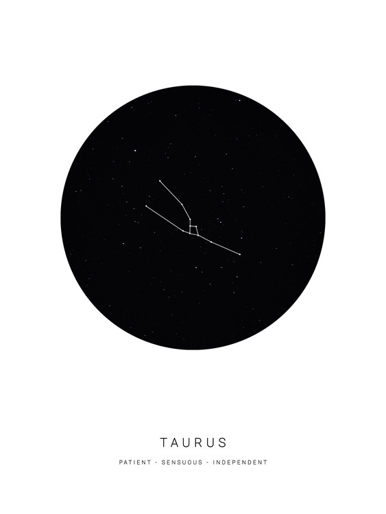 Poster horoscopetaurus