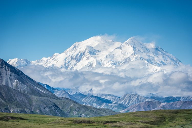 Levně Plakát, Obraz - Mt. Denali - Alaska 20,310', Jeffrey C. Sink, 40 × 26.7 cm