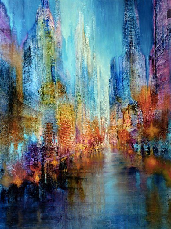 Canvas Print Big city