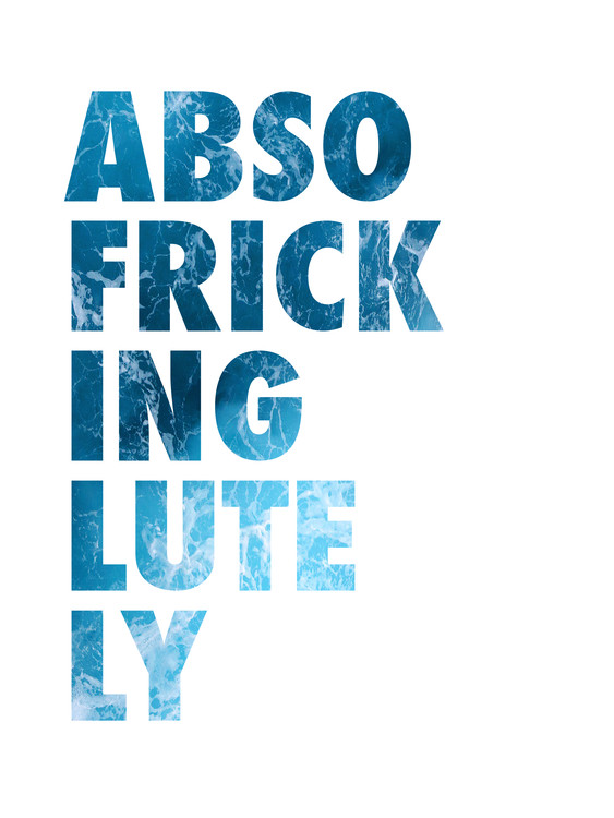 Poster Abso fricking lutely