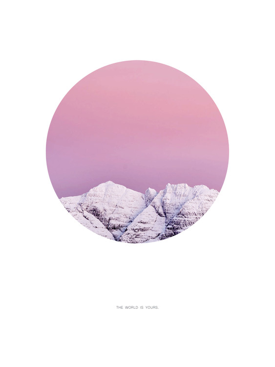 Poster The world is yours