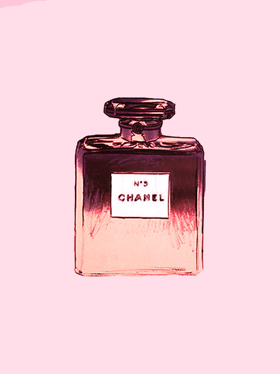 Poster Chanel No.5 pink