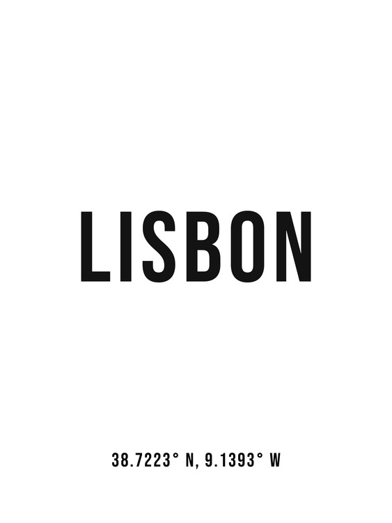 Poster Lisbon simplecoordinates