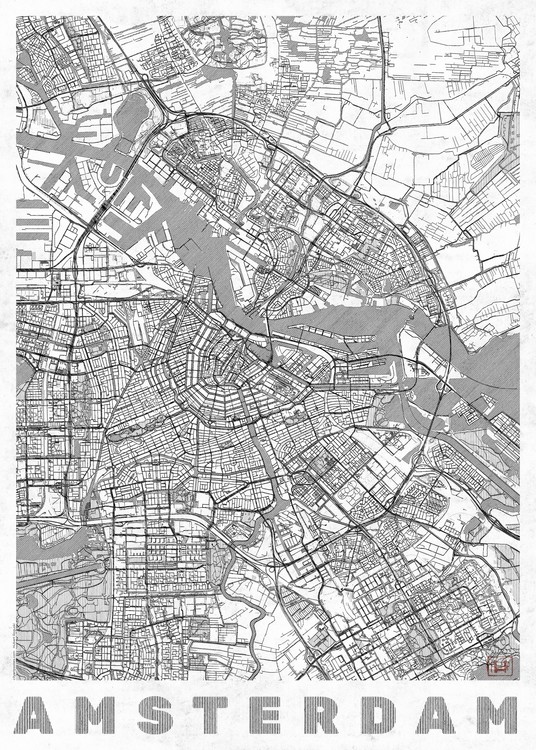 Plakat Amsterdam