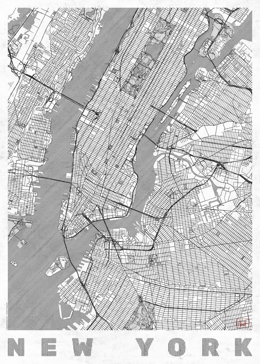 Cuadro en lienzo New York