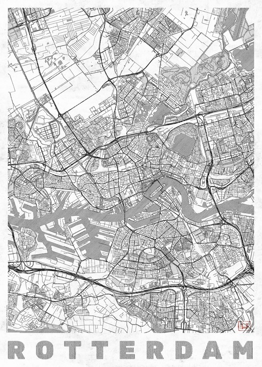 Plakát Rotterdam
