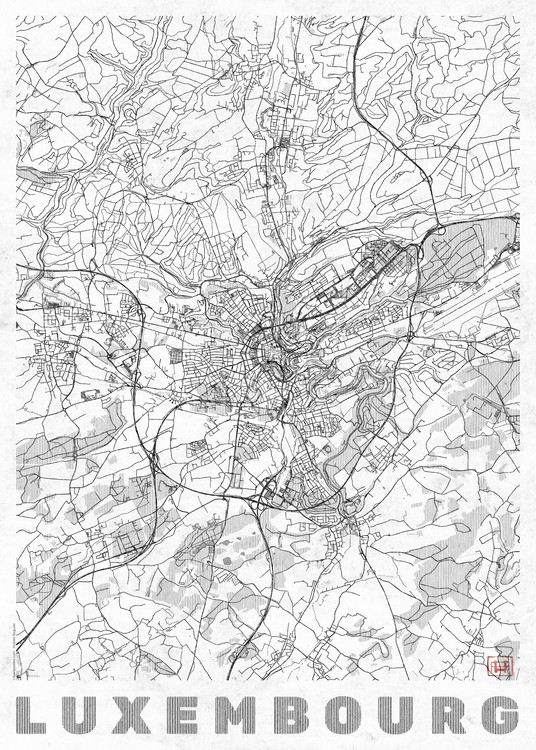 Plakát Luxembourg