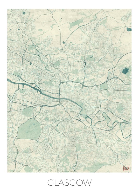 Canvas Print Glasgow