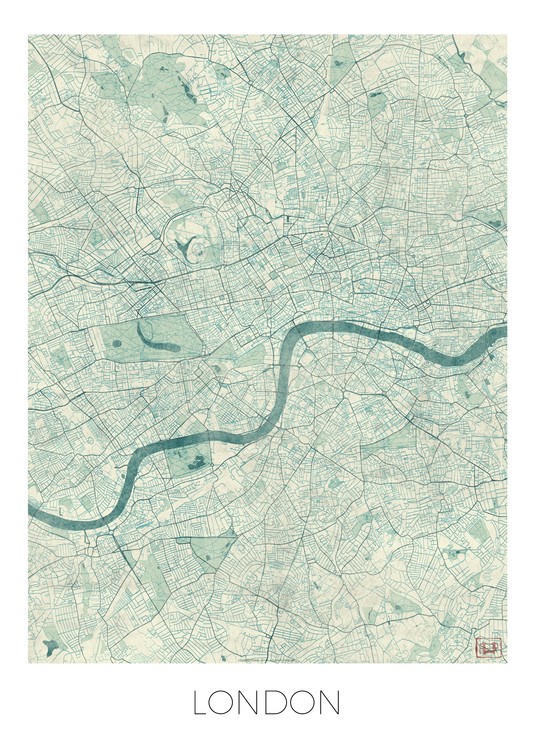 Canvas Print London