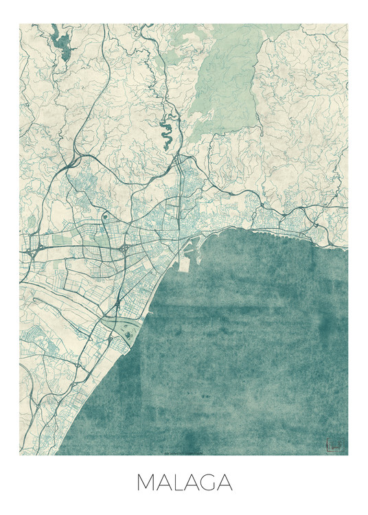 Vászonkép Malaga