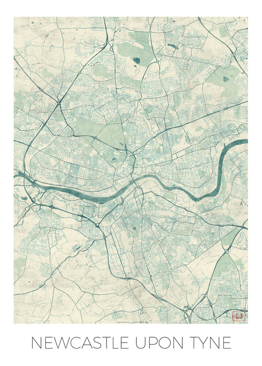 Poster Newcastle Upon Tyne