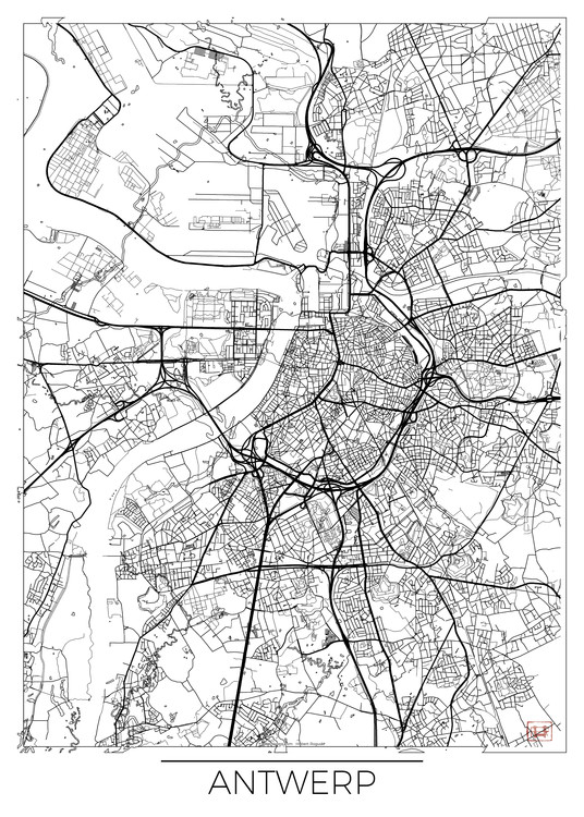 Plakát Antwerp