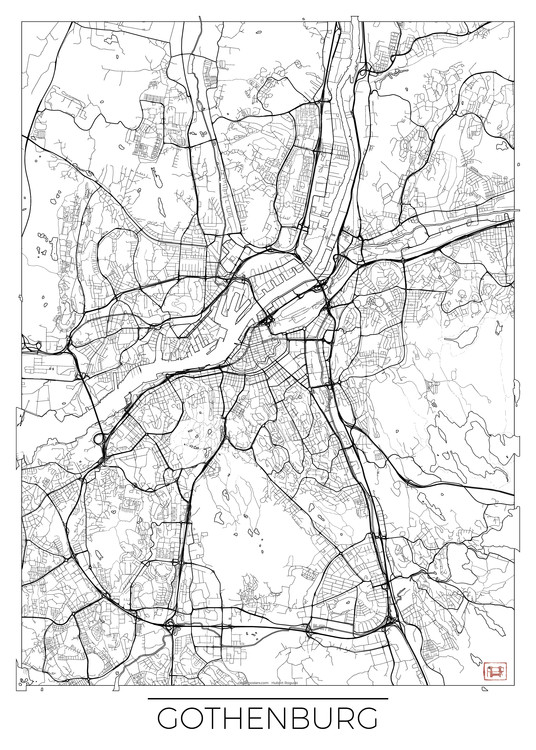 Canvas Print Gothenburg