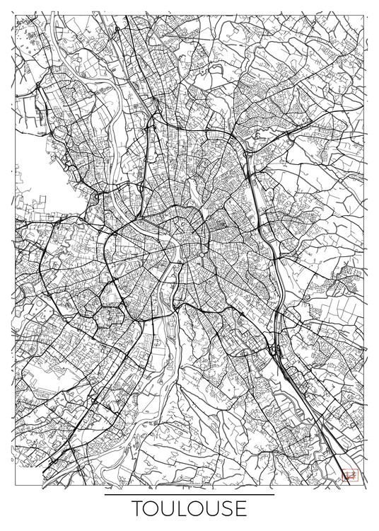 Canvas Print Toulouse