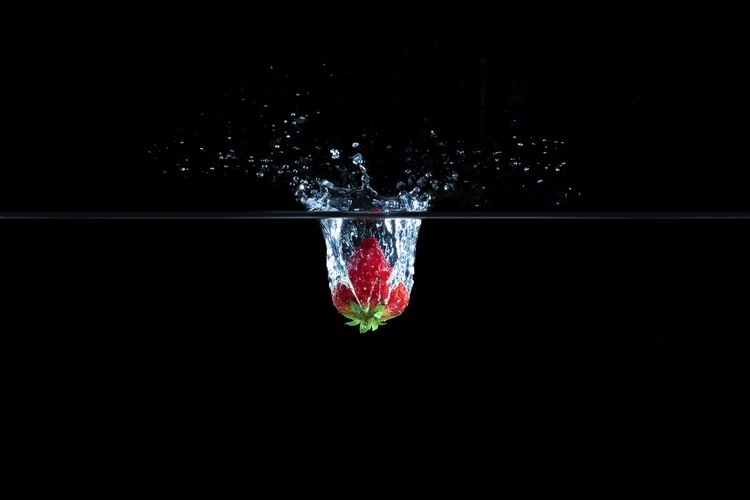 Poster Strawberry in Water