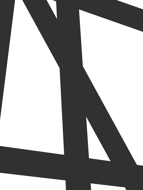 Poster black lines on white 4