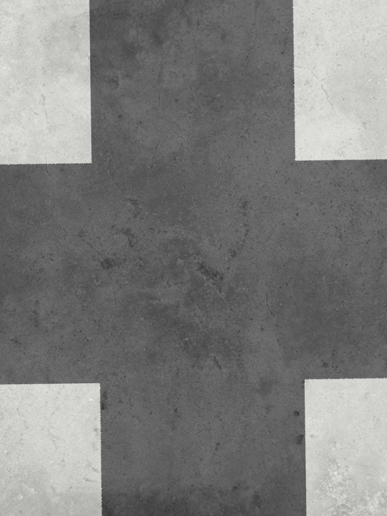 Плакат black cross 1