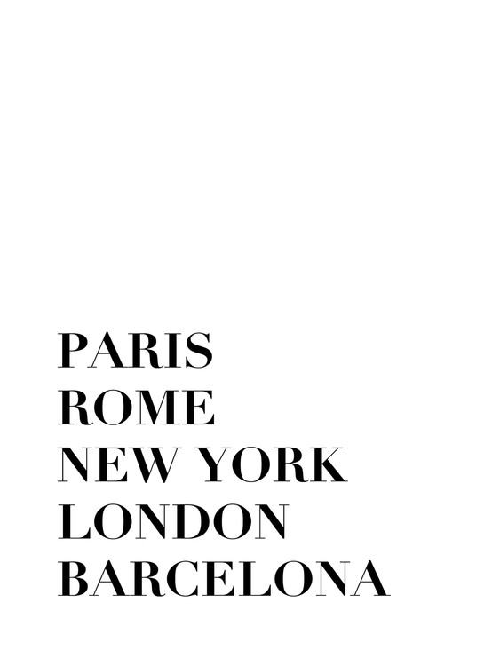 Adhesivo para pared cities 1