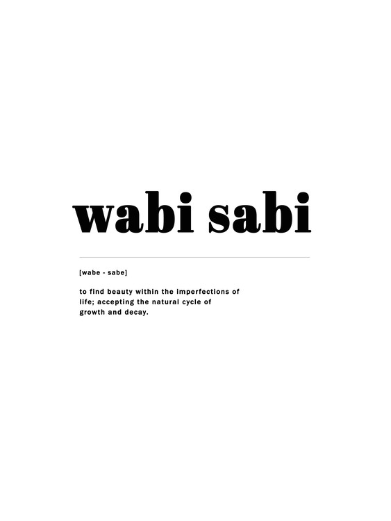Poster wabisabi