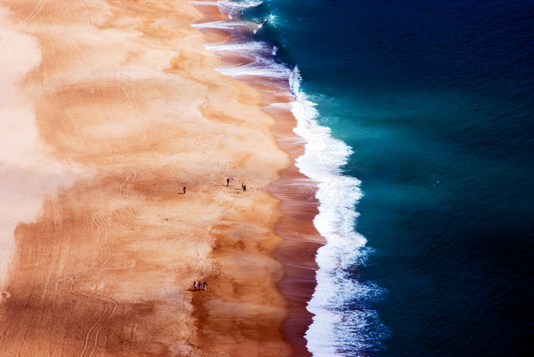 Canvas Print Silver Coast