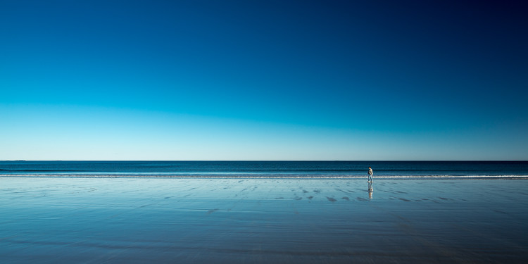 Canvas Print The Blues