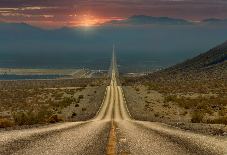 Fototapeta My way...