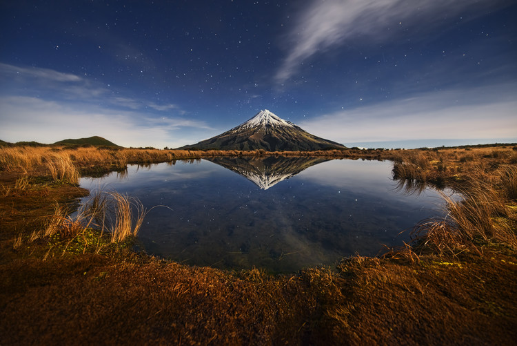 Póster Mount Taranaki