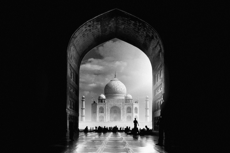 Canvas Print Taj Mahal