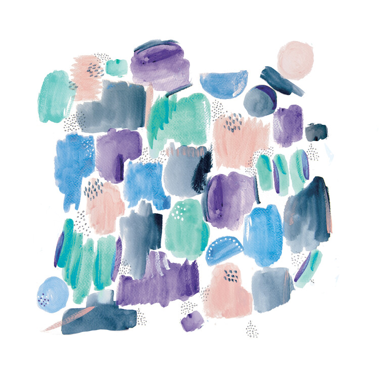 Poster Abstract shapes