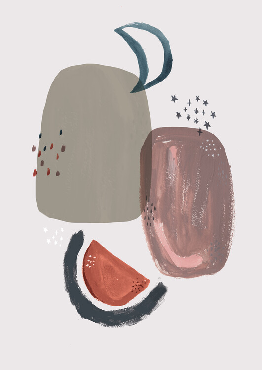 Poster Abstract moon