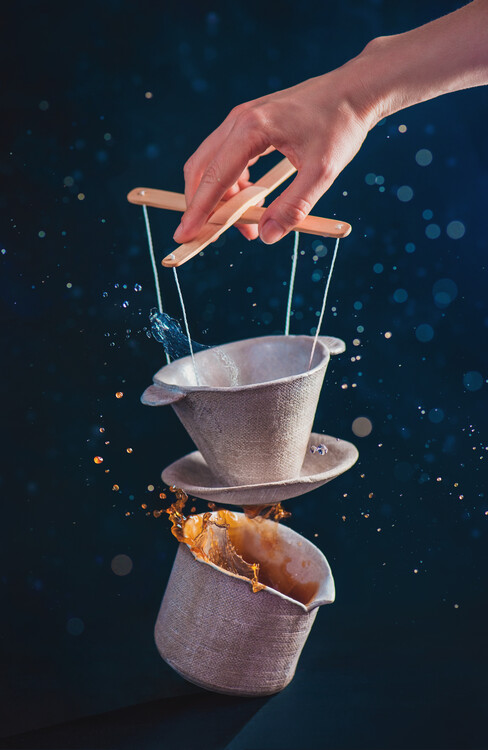 Poster Dancing Pourover