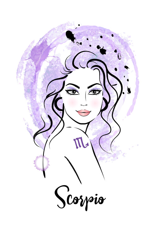 Canvas Print Scorpio