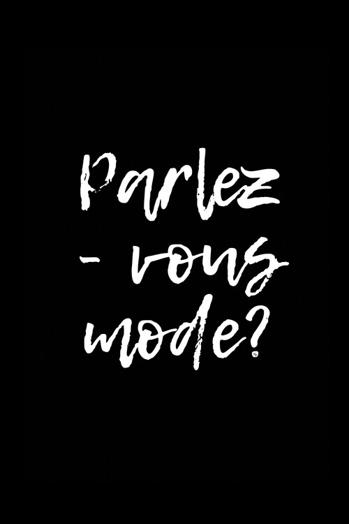 Slika na platnu Parlez-vous