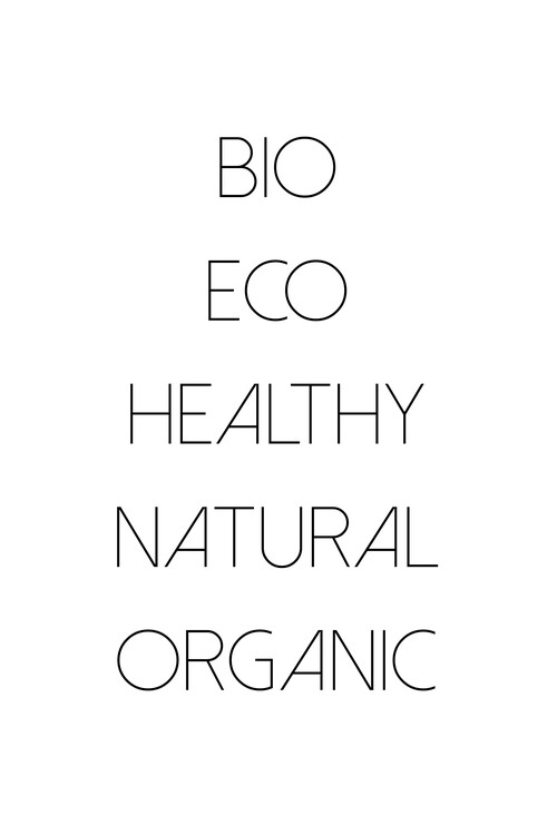 Canvas Print Eco black