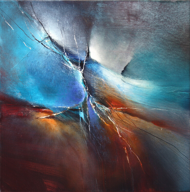 Tableau sur toile Spring in ice