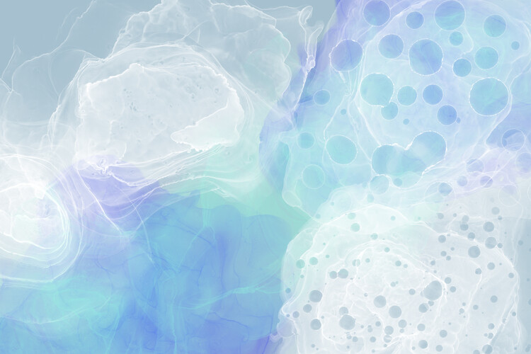 Poster Alcohol Ink & Paint XII