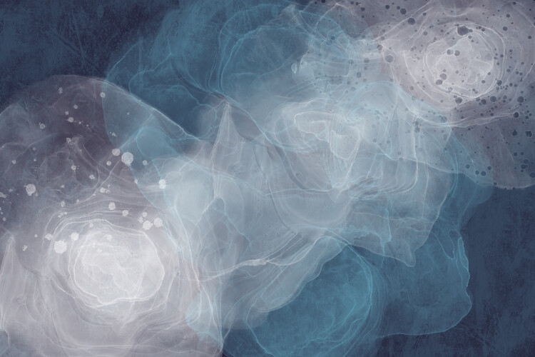 Poster Alcohol Ink & Paint XV