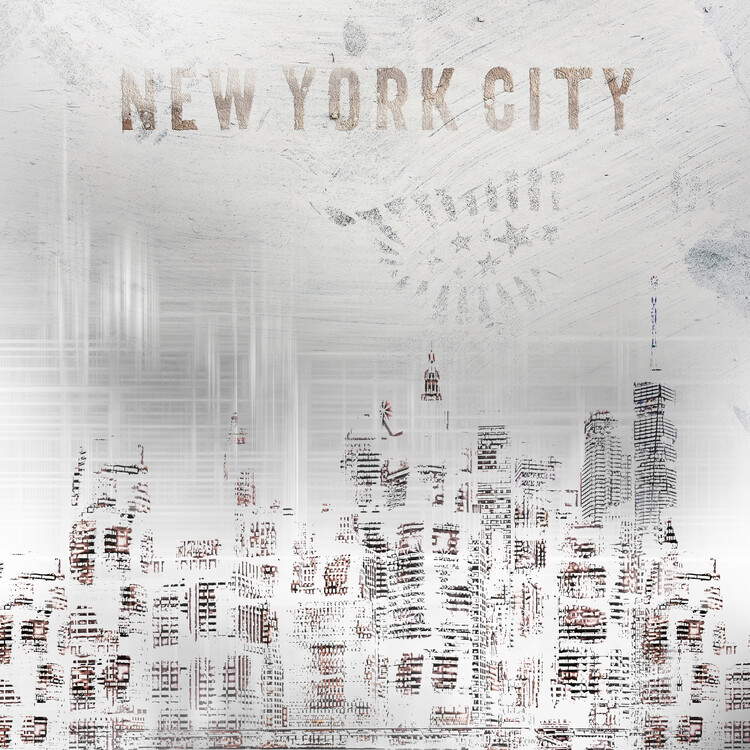 Poster Modern New York City Skylines