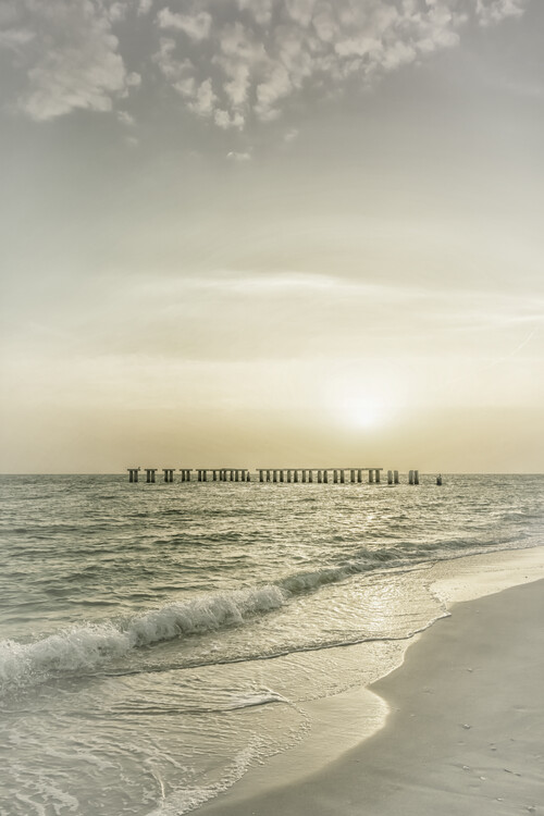 Poster Gasparilla Island Sunset | Vintage